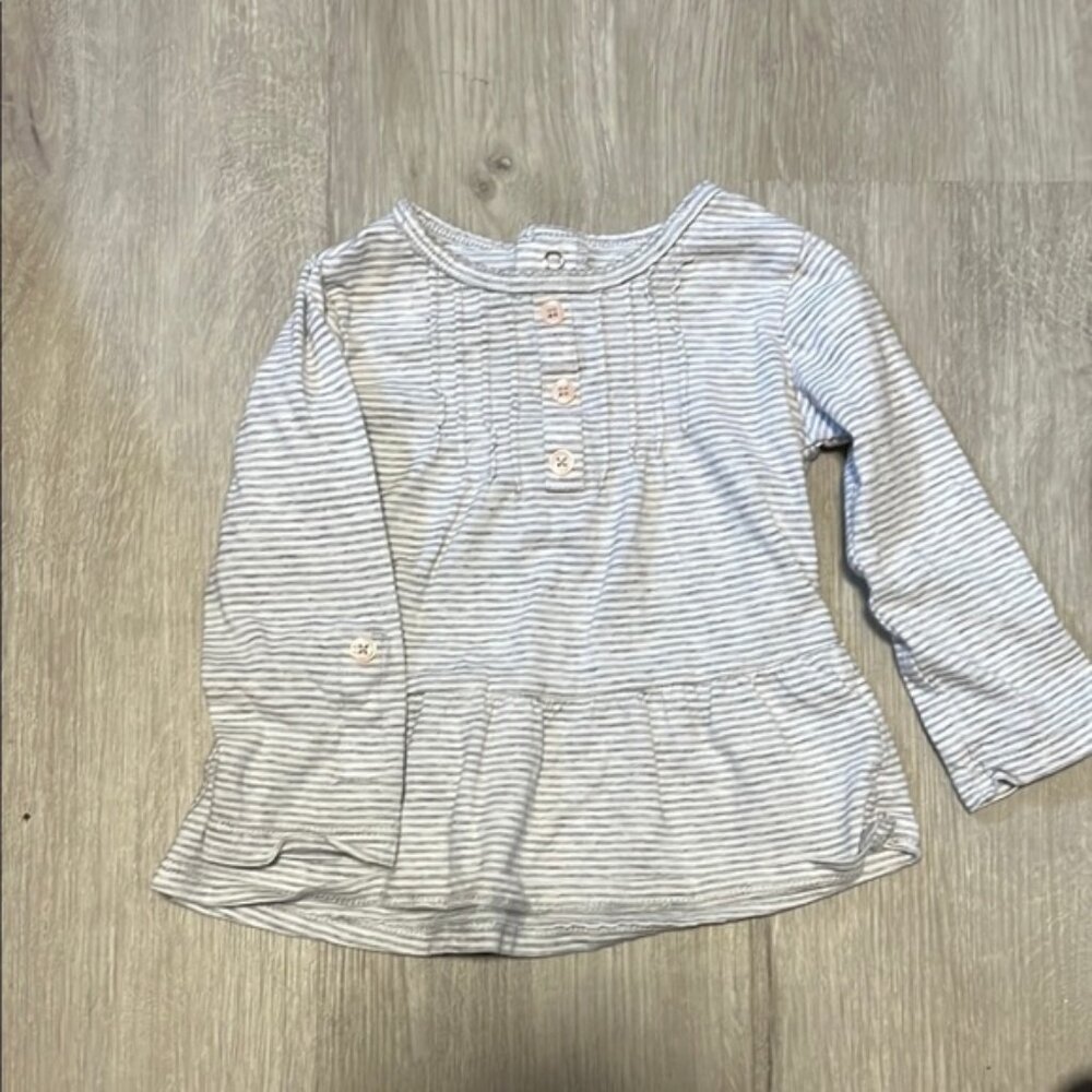 4 for $20 Striped Gray Kids Top